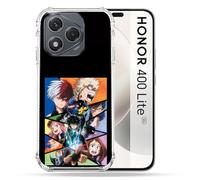 Cokitec Custodia rinforzata per Honor 400 Lite 5G Manga My Hero Academia, colore: Nero