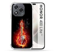 Cokitec Custodia rinforzata per Honor 400 Lite 5G Musica Chitarra Elettrica