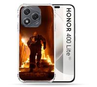 Cokitec Custodia rinforzata per Honor 400 Lite 5G Pompiere Scala