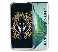 Cokitec Custodia rinforzata per Honor Magic 5 Lite Manga Assassination Classroom Kuro Nero