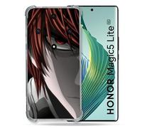 Cokitec Custodia rinforzata per Honor Magic 5 Lite Manga Death Note Kira