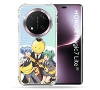 Cokitec Custodia rinforzata per Honor Magic 7 Lite 5G Manga Assassination Classroom Kuro Trio