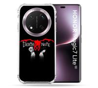 Cokitec Custodia rinforzata per Honor Magic 7 Lite 5G Manga Death Note, colore: Nero