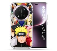 Cokitec Custodia rinforzata per Honor Magic 7 Lite 5G Manga Naruto Team