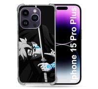 Cokitec Custodia rinforzata per iPhone 15 Pro Plus (6.7) Manga Boruto Spada