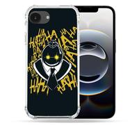 Cokitec Custodia rinforzata per iPhone 16e Manga Assassination Classroom Kuro Nero