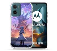 Cokitec Custodia rinforzata per Motorola G05 / E15 Manga Frieren