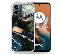 Cokitec Custodia rinforzata per Motorola G34 5G Manga Naruto Kakashi