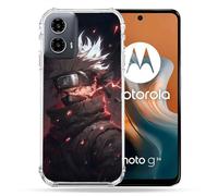 Cokitec Custodia rinforzata per Motorola G34 5G Manga Naruto Kakashi Dark