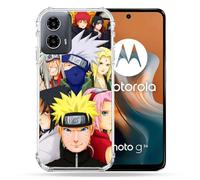 Cokitec Custodia rinforzata per Motorola G34 5G Manga Naruto Team