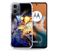 Cokitec Custodia rinforzata per Motorola G34 5G Manga Naruto VS