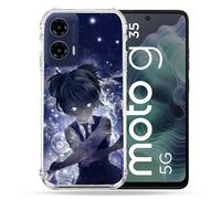 Cokitec Custodia rinforzata per Motorola G35 5G Manga Assassination Classroom Nagisa