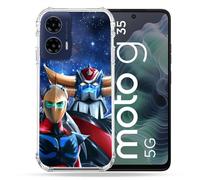 Cokitec Custodia rinforzata per Motorola G35 5G Manga Goldorak