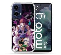 Cokitec Custodia rinforzata per Motorola G35 5G Manga Hunter X Hunter Hisoka