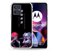 Cokitec Custodia rinforzata per Motorola G54 5G Manga Assassination Classroom Duo