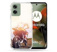 Cokitec Custodia rinforzata per Motorola G55 5G Moto Cross Soleil