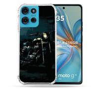 Cokitec Custodia rinforzata per Motorola G75 5G Moto Harley Vintage