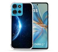Cokitec Custodia rinforzata per Motorola G75 5G Universo Planete Terre