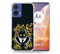 Cokitec Custodia rinforzata per Motorola G85 5G Manga Assassination Classroom Kuro Nero