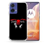 Cokitec Custodia rinforzata per Motorola G85 5G Manga Death Note, colore: Nero