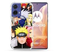 Cokitec Custodia rinforzata per Motorola G85 5G Manga Naruto Team