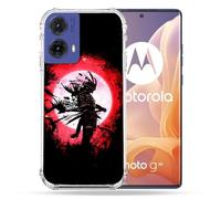 Cokitec Custodia rinforzata per Motorola G85 5G Viaggi Giappone Samourai
