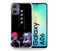 Cokitec Custodia rinforzata per Samsung Galaxy A06 Manga Assassination Classroom Duo