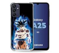Cokitec Custodia rinforzata per Samsung Galaxy A25 5G Manga Dragon Ball Sangoku, colore: Nero