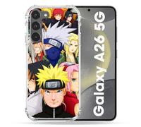Cokitec Custodia rinforzata per Samsung Galaxy A26 5G Manga Naruto Team