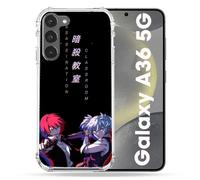 Cokitec Custodia rinforzata per Samsung Galaxy A36 5G Manga Assassination Classroom Duo