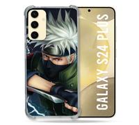 Cokitec Custodia rinforzata per Samsung Galaxy S24 Plus Manga Naruto Kakashi