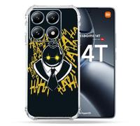 Cokitec Custodia rinforzata per Xiaomi 14T Manga Assassination Classroom Kuro Nero