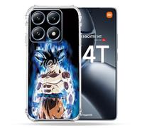 Cokitec Custodia rinforzata per Xiaomi 14T Manga Dragon Ball Sangoku, colore: Nero