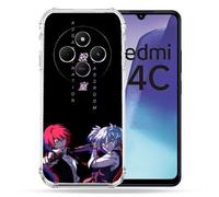 Cokitec Custodia rinforzata per Xiaomi Redmi 14C 4G Manga Assassination Classroom Duo