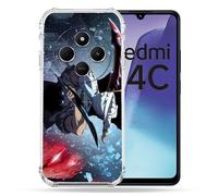 Cokitec Custodia rinforzata per Xiaomi Redmi 14C 4G Manga Solo Leveling Sung Epee