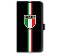 Cokitec Housse Cuir Portefeuille pour iphone 7 Italie - Coque Noire - Italie 3