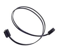 COKYIS Cavo SATA CP11B-300 con connettore SATA Laterale angolato a 90 Gradi 6 GB/s 30 cm Nero