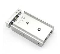 COKYIS Cilindro con Albero a Doppio Stelo Serie CXSM alesaggio 15 mm Cilindro Pneumatico di Grande Spinta di Tipo Piccolo con Cuscinetto a Scorrimento(Color:CXSM15-60)