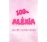 Col·lecció: rosa de sucre. Llibreta A5 de 100 pàgines. Quadern de notes de punts. Tapa tova. Llibreta amb nom: ALÈXIA: Coberta de la llibreta amb el nom, perfecte per regalar