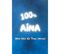 Col·lecció: rosa de sucre. Llibreta A5 de 100 pàgines. Quadern de notes de quadres. Tapa tova. Llibreta amb nom: AINA: Coberta de la llibreta amb el nom, perfecte per regalar