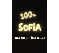 Col·lecció: rosa de sucre. Llibreta A5 de 100 pàgines. Quadern de notes de ratlles. Tapa tova. Llibreta amb nom: SOFIA: Coberta de la llibreta amb el nom, perfecte per regalar.