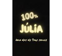 Col·lecció: rosa de sucre. Llibreta A5 de 100 pàgines. Quadern de notes de ratlles. Tapa tova. Llibreta amb nom: JÚLIA: Coberta de la llibreta amb el nom, perfecte per regalar