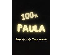 Col·lecció: rosa de sucre. Llibreta A5 de 100 pàgines. Quadern de notes de ratlles. Tapa tova. Llibreta amb nom: PAULA: Coberta de la llibreta amb el nom, perfecte per regalar