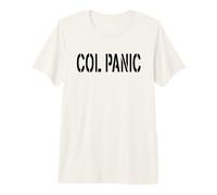 col Panic - Pun Black Design per Unix/Linux Geeks & Nerds Maglietta Premium