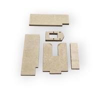 COLA 3982C610 EX 599002660 KIT PANNELLO ISOLANTE IN VERMICULITE PER STUFA A PELL