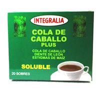 COLA DE CABALLO PLUS soluble - polvere in bustine per una preparazione semplice, confezione da 20 bustine monodose, ideale per chi cerca una preparazione rapida e semplice ed è studiato per offrire un