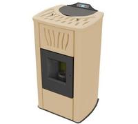 Cola Stufe Stufa a pellet Termo Power 30S avorio con circuito per acqua sanitari