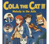 Cola the Cat IV Melody in the Attic: Coloring a story for Adults and Teens make your own style of it
