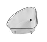 Colander in acciaio - unico setaccio per lavandino, frutti di bosco, insalata & More | Design triangolare stabile con manici, semplice cestino per la preparazione della cucina e il lavaggio di Le