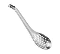 Colander | Molecolari sferici scanalati, cucchiaio da cucina in oro o argento per salse, cereali, stufati e